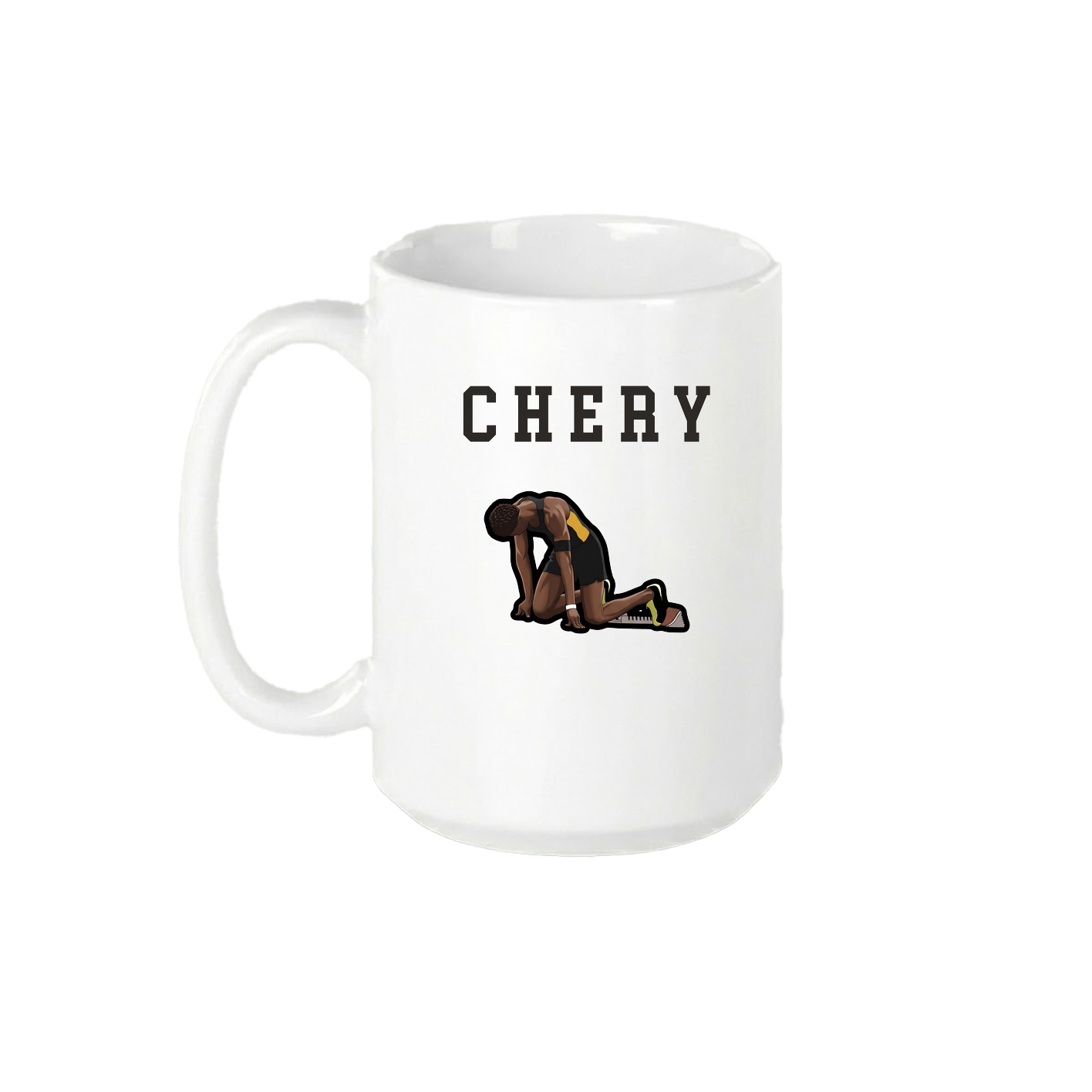 15oz Coffee Mug — Shirsey in White