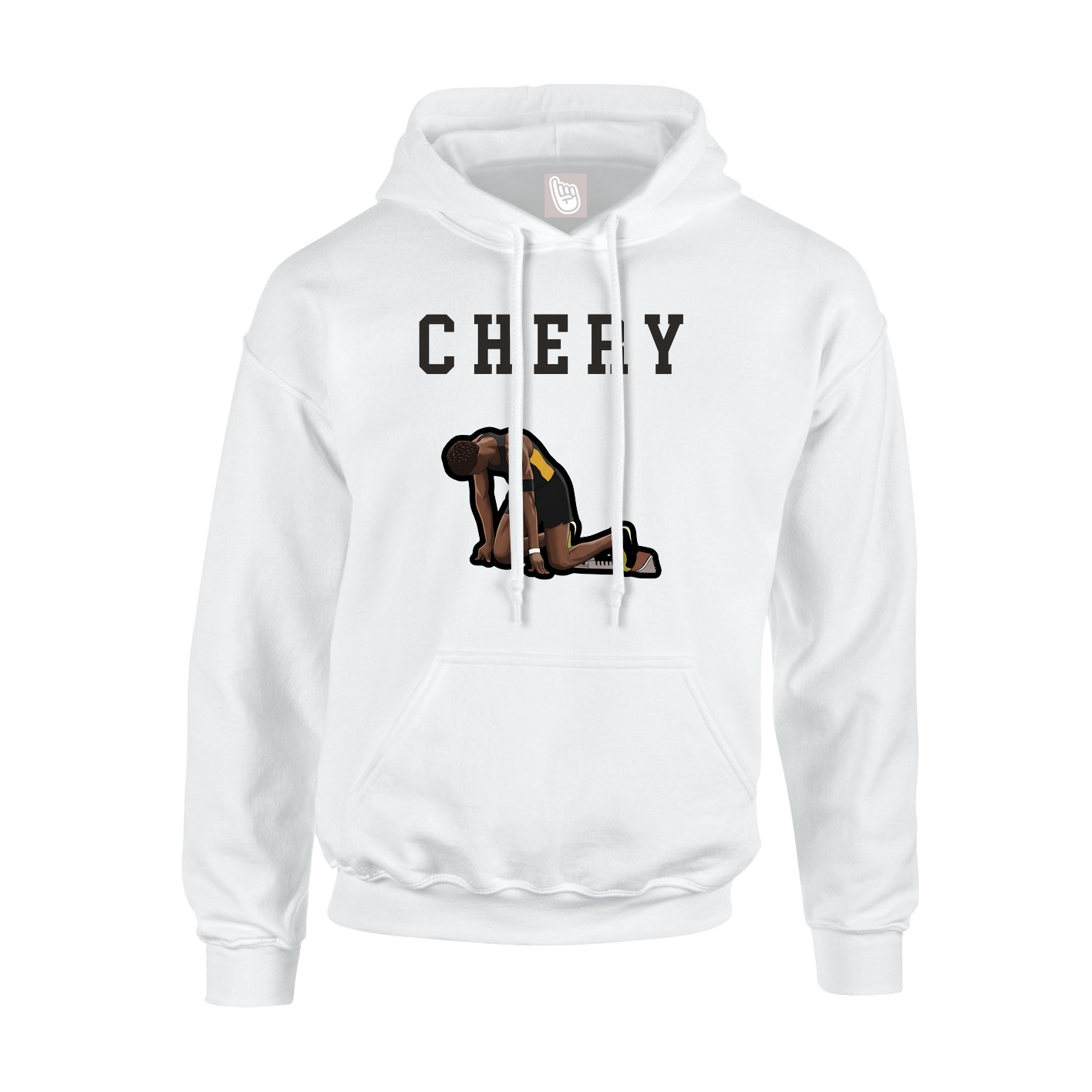 Hoodie — Shirsey in White