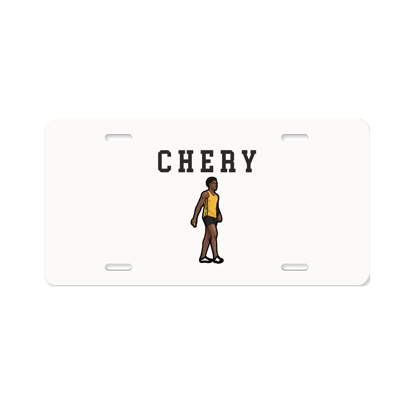 License Plate — Shirsey in Classic