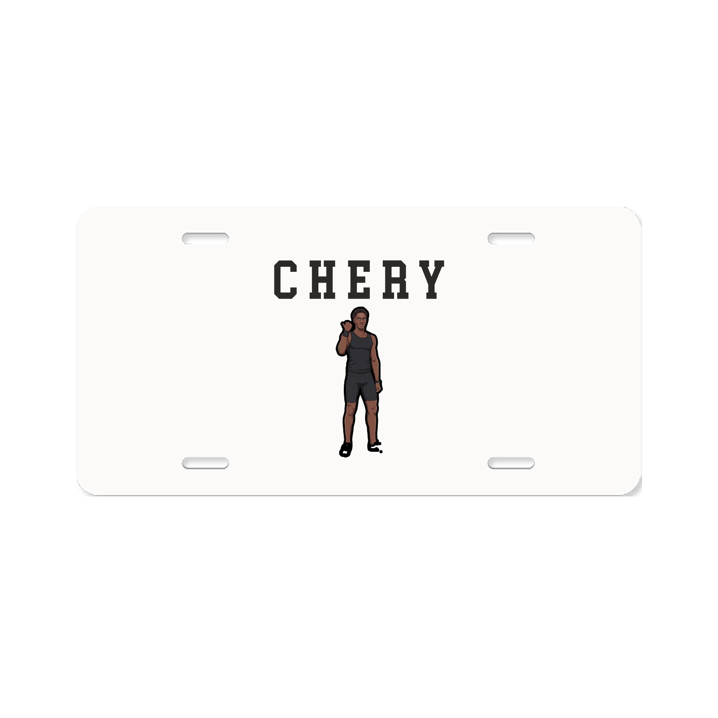 License Plate — Shirsey in Classic