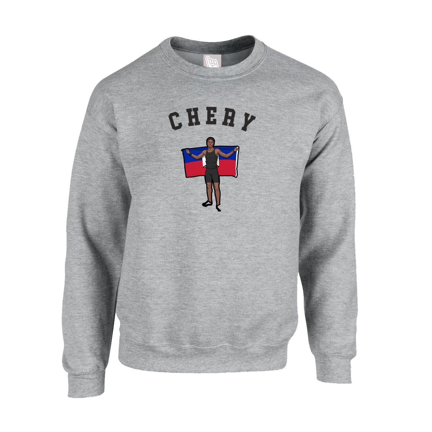 Fleece Crew — Shirsey Arch in Grey