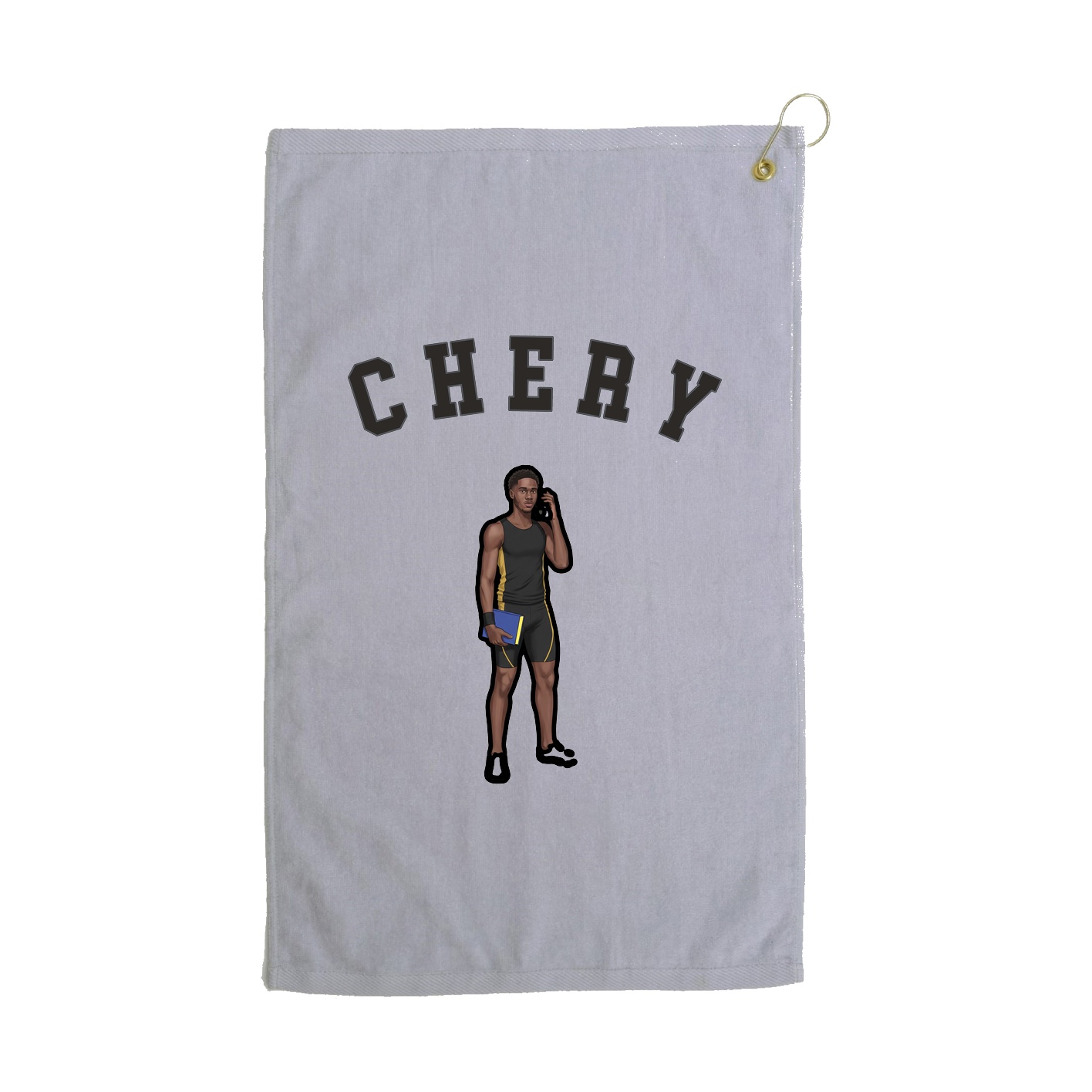 Golf Towel — Shirsey Arch in Grey
