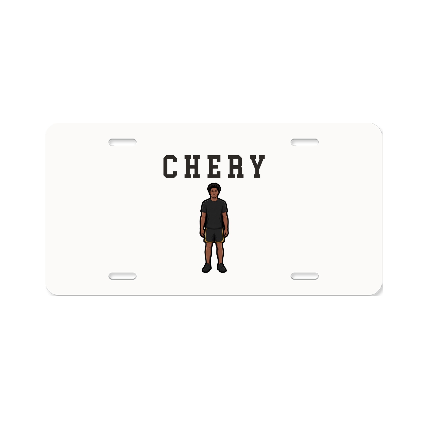License Plate — Shirsey in Classic