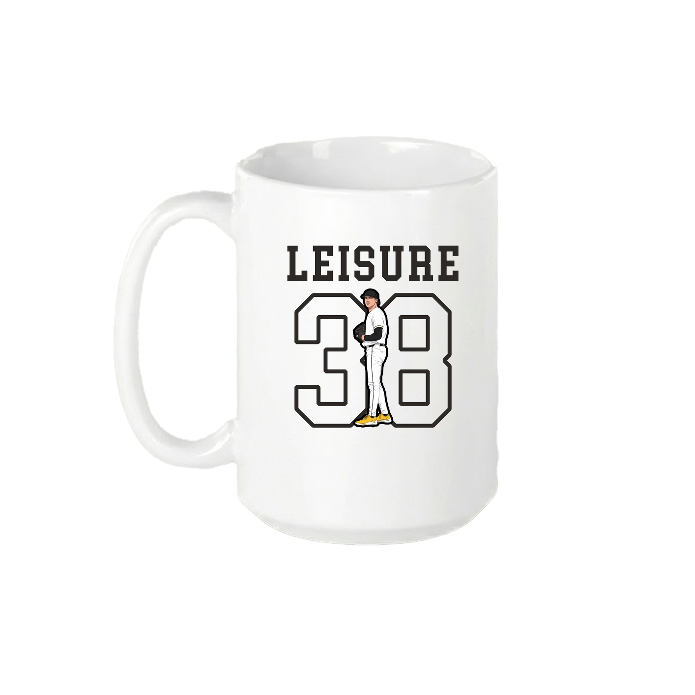 15oz Coffee Mug — Shirsey in White