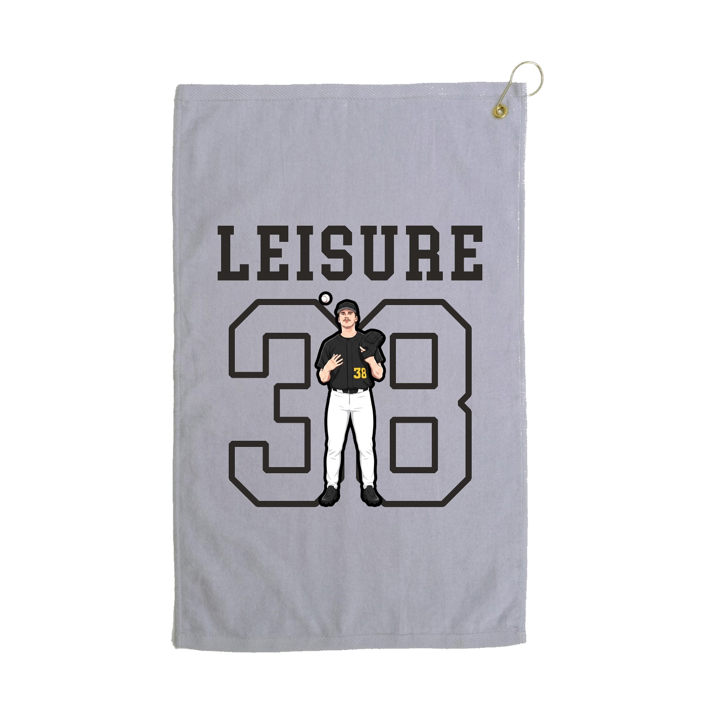 Golf Towel — Shirsey in Grey