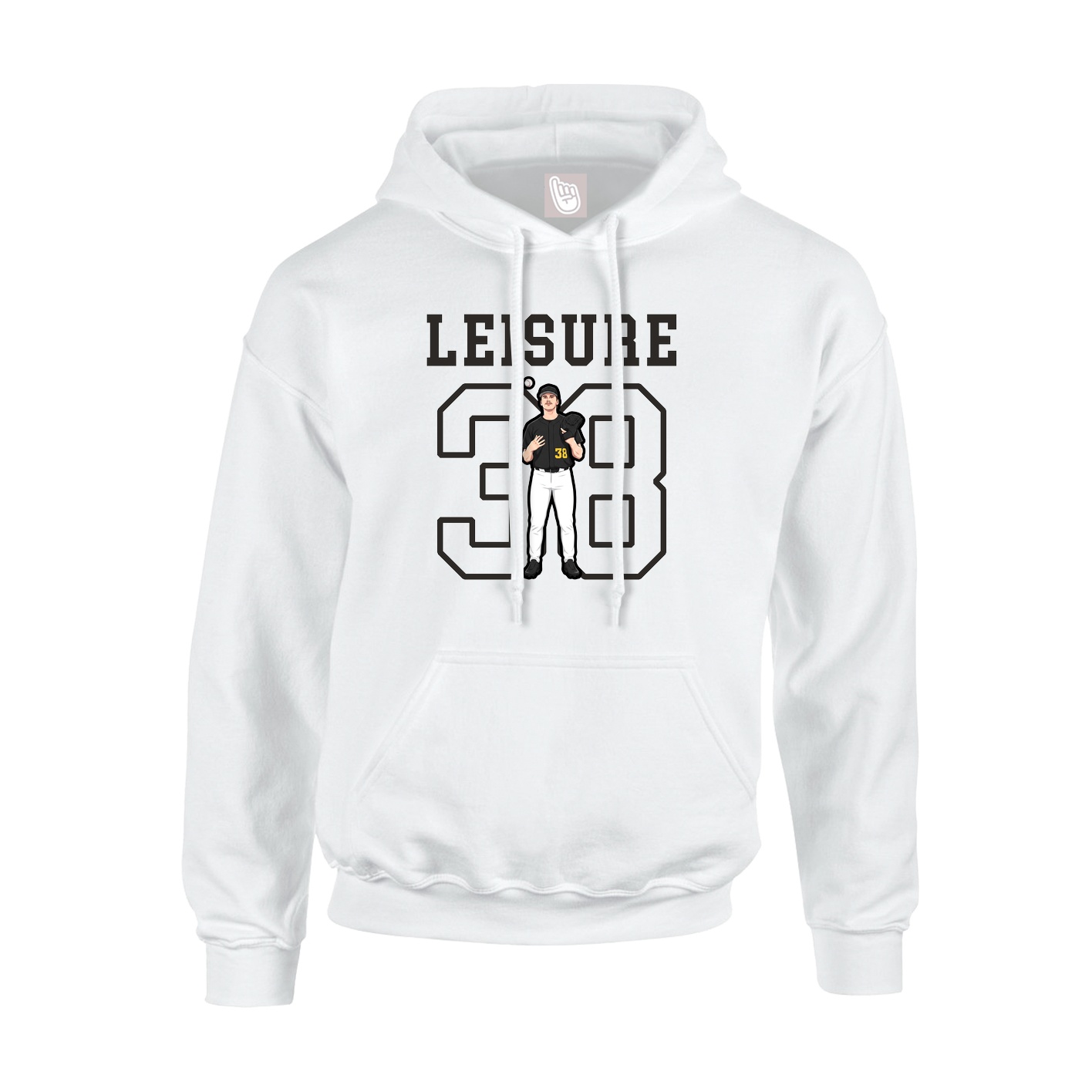 Youth Hoodie — Shirsey in White