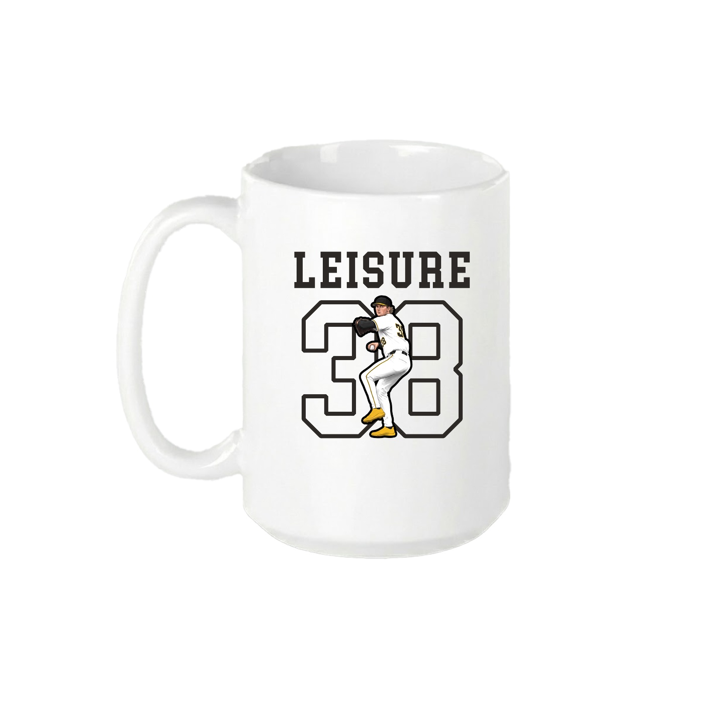 15oz Coffee Mug — Shirsey in White