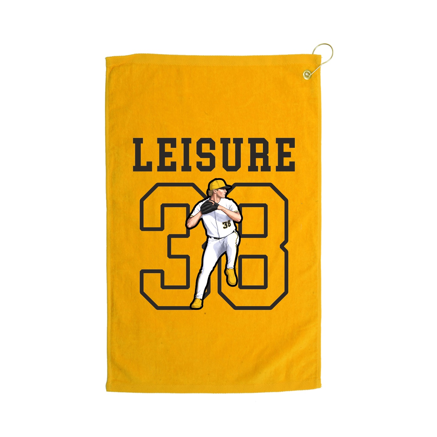Golf Towel — Shirsey in Gold