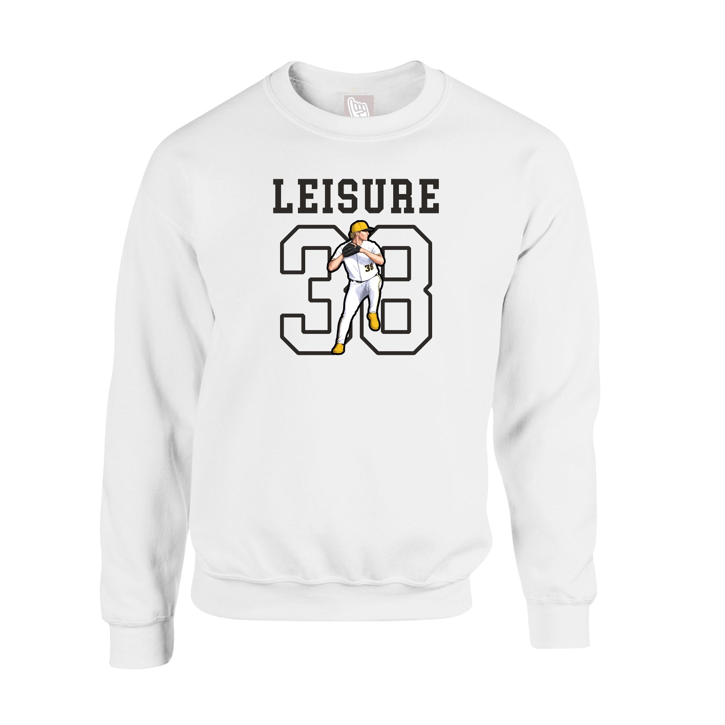 Fleece Crew — Shirsey in White