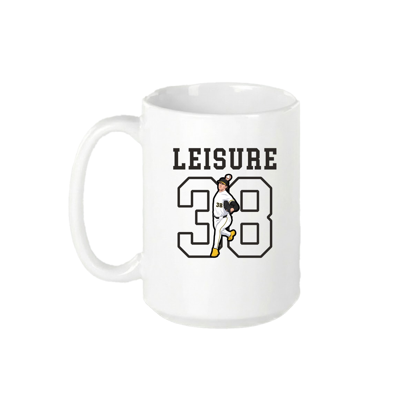 15oz Coffee Mug — Shirsey in White