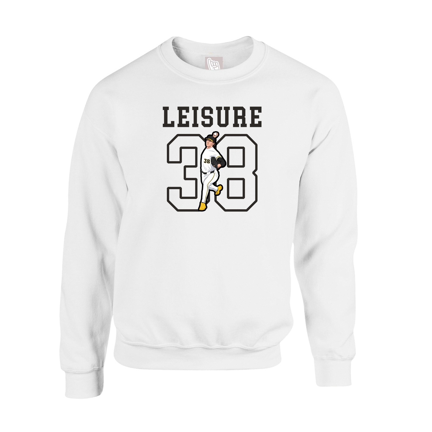 Fleece Crew — Shirsey in White