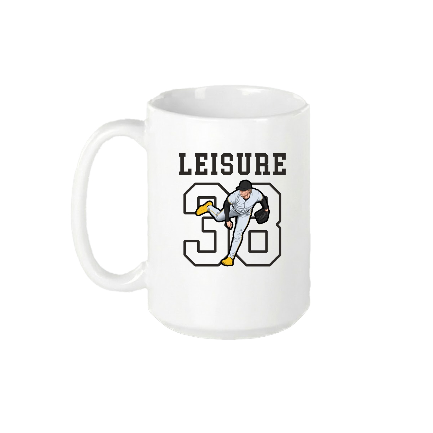 15oz Coffee Mug — Shirsey in White