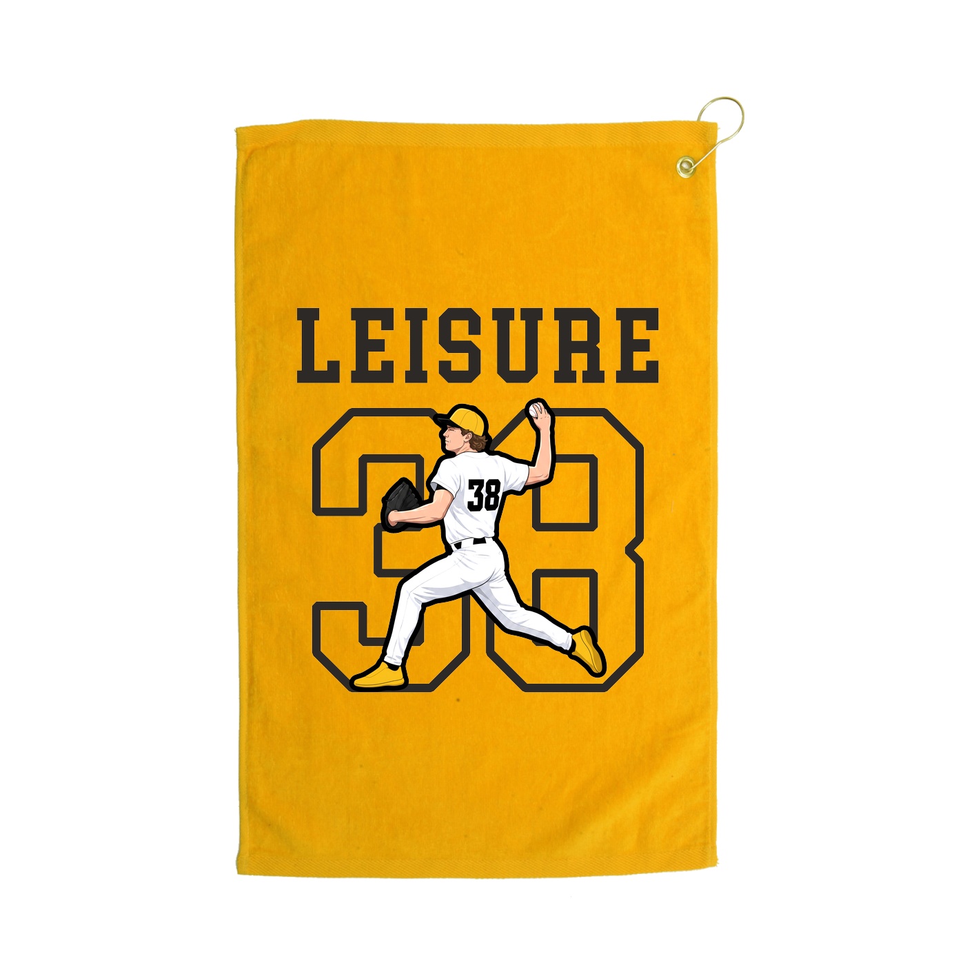Golf Towel — Shirsey in Gold