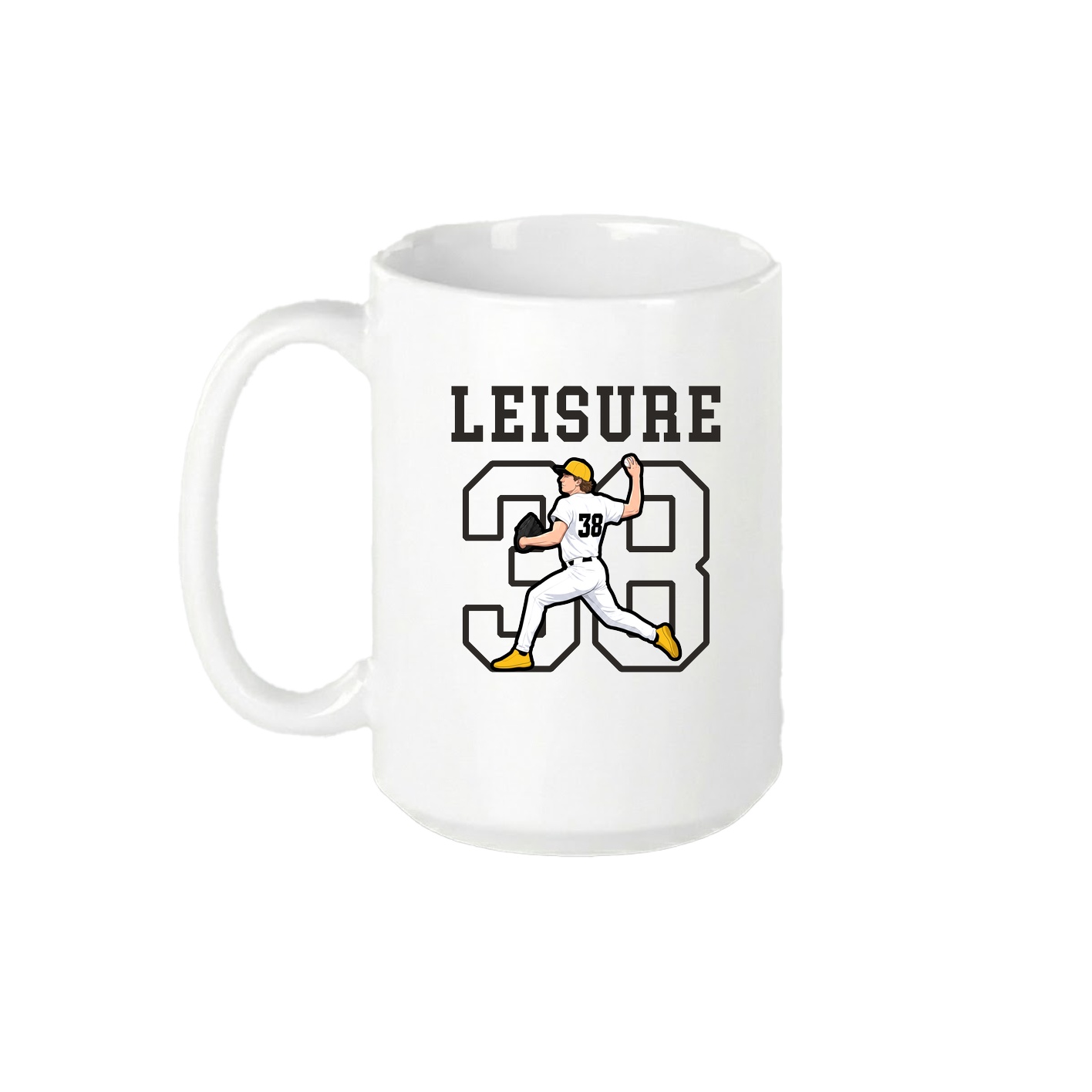 15oz Coffee Mug — Shirsey in White