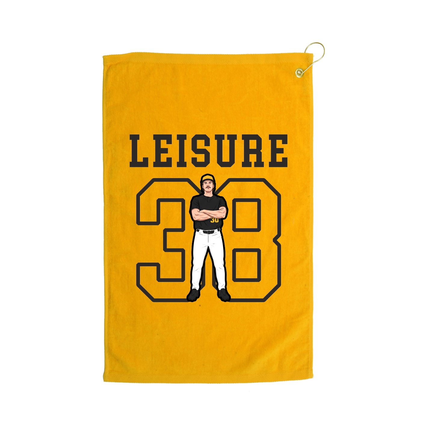 Golf Towel — Shirsey in Gold