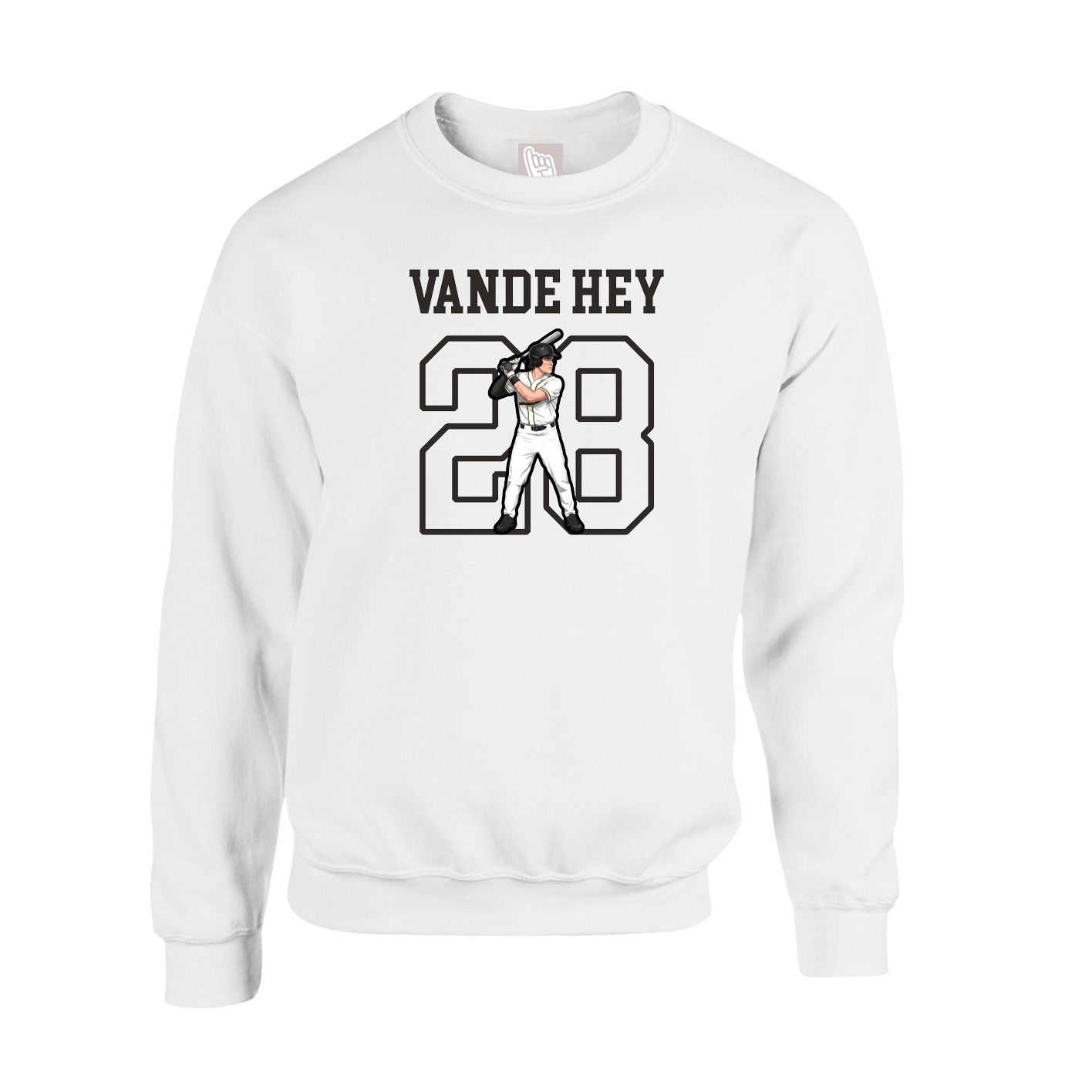 Fleece Crew — Shirsey in White