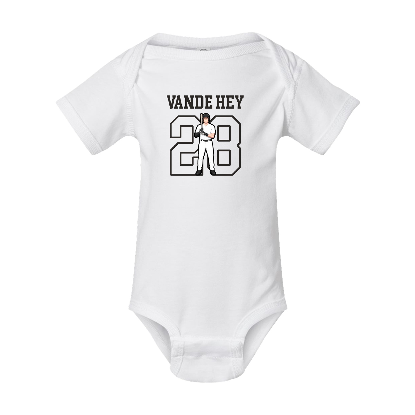 Baby Onesie — Shirsey in White