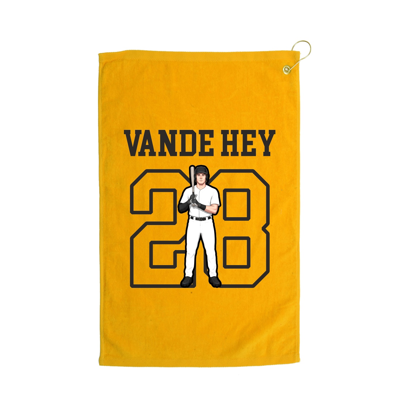 Golf Towel — Shirsey in Gold