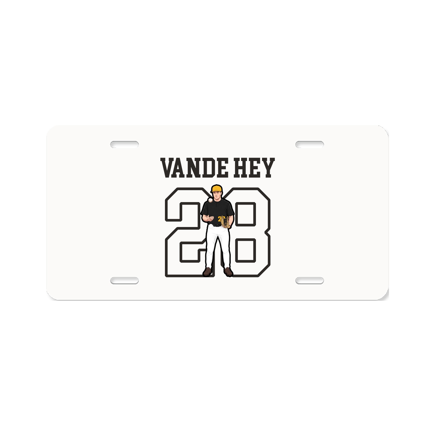 License Plate — Shirsey in Classic