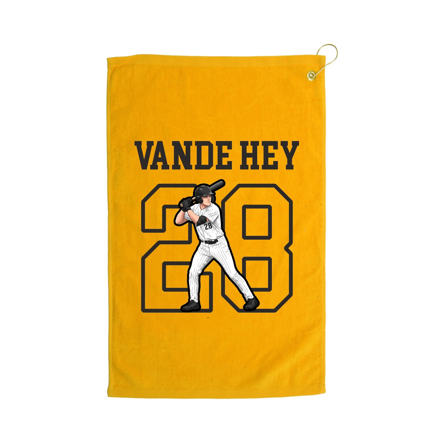 Golf Towel — Shirsey in Gold