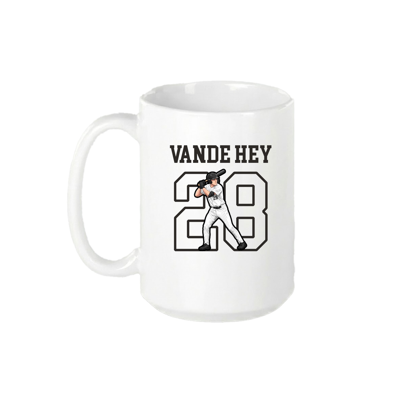 15oz Coffee Mug — Shirsey in White
