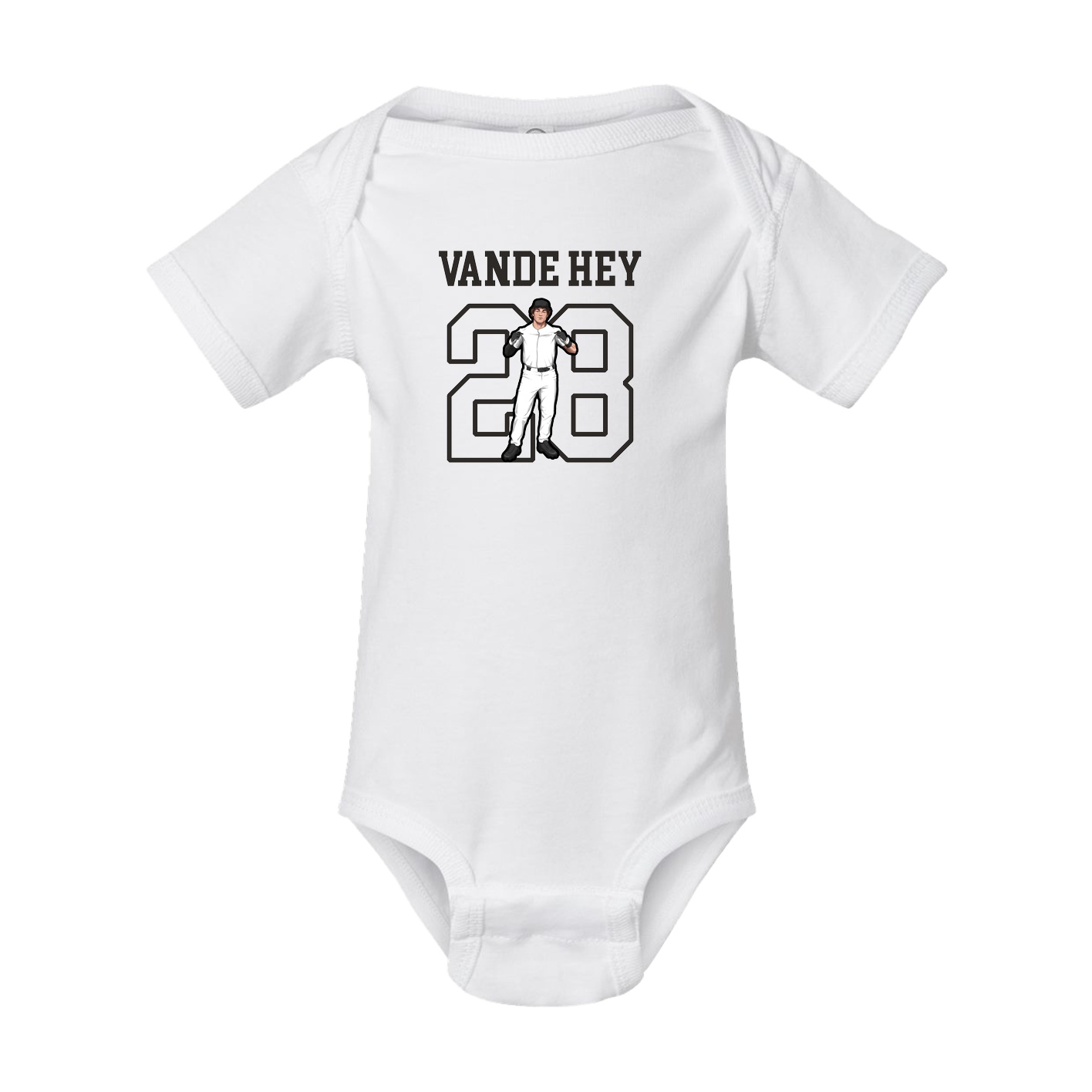 Baby Onesie — Shirsey in White