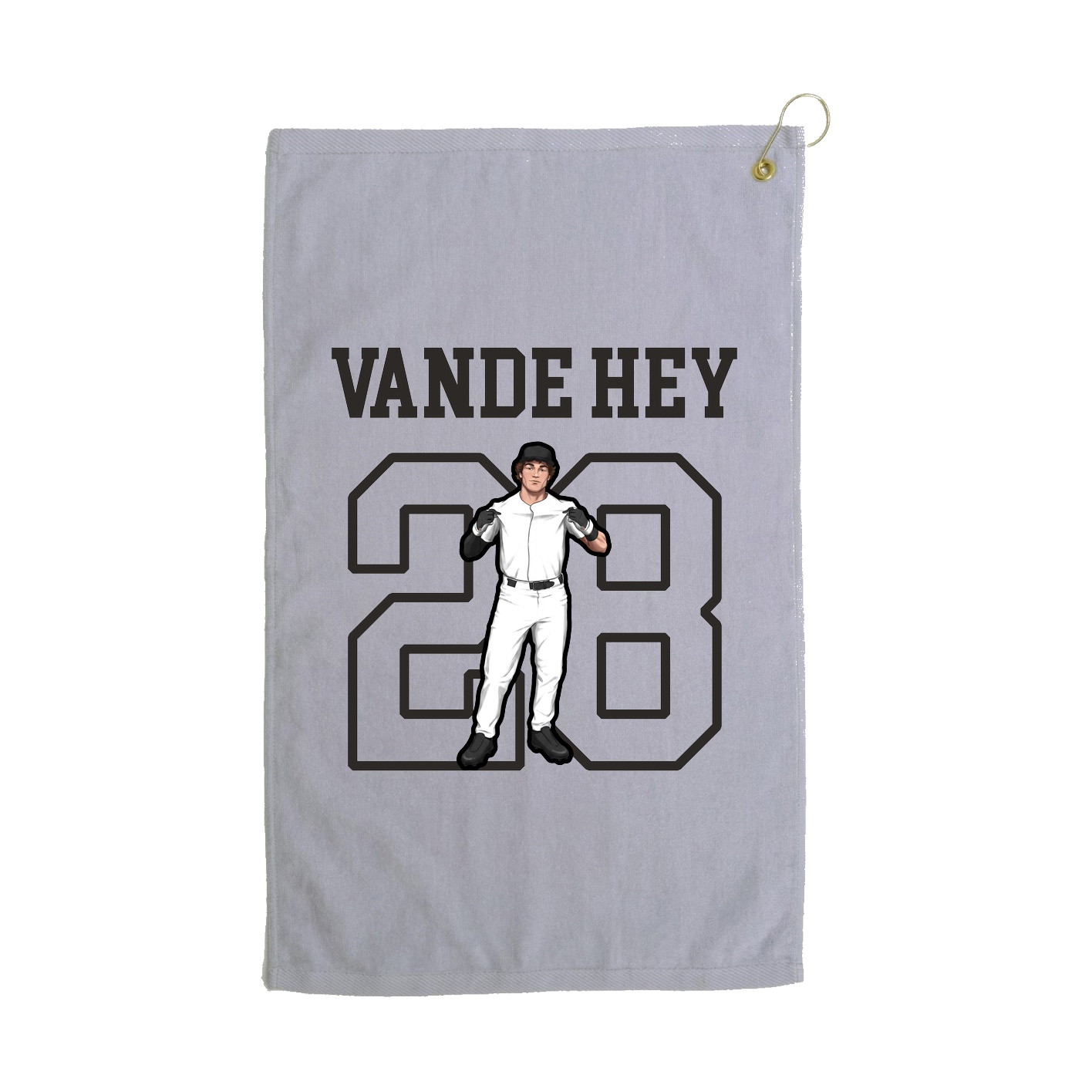 Golf Towel — Shirsey in Grey