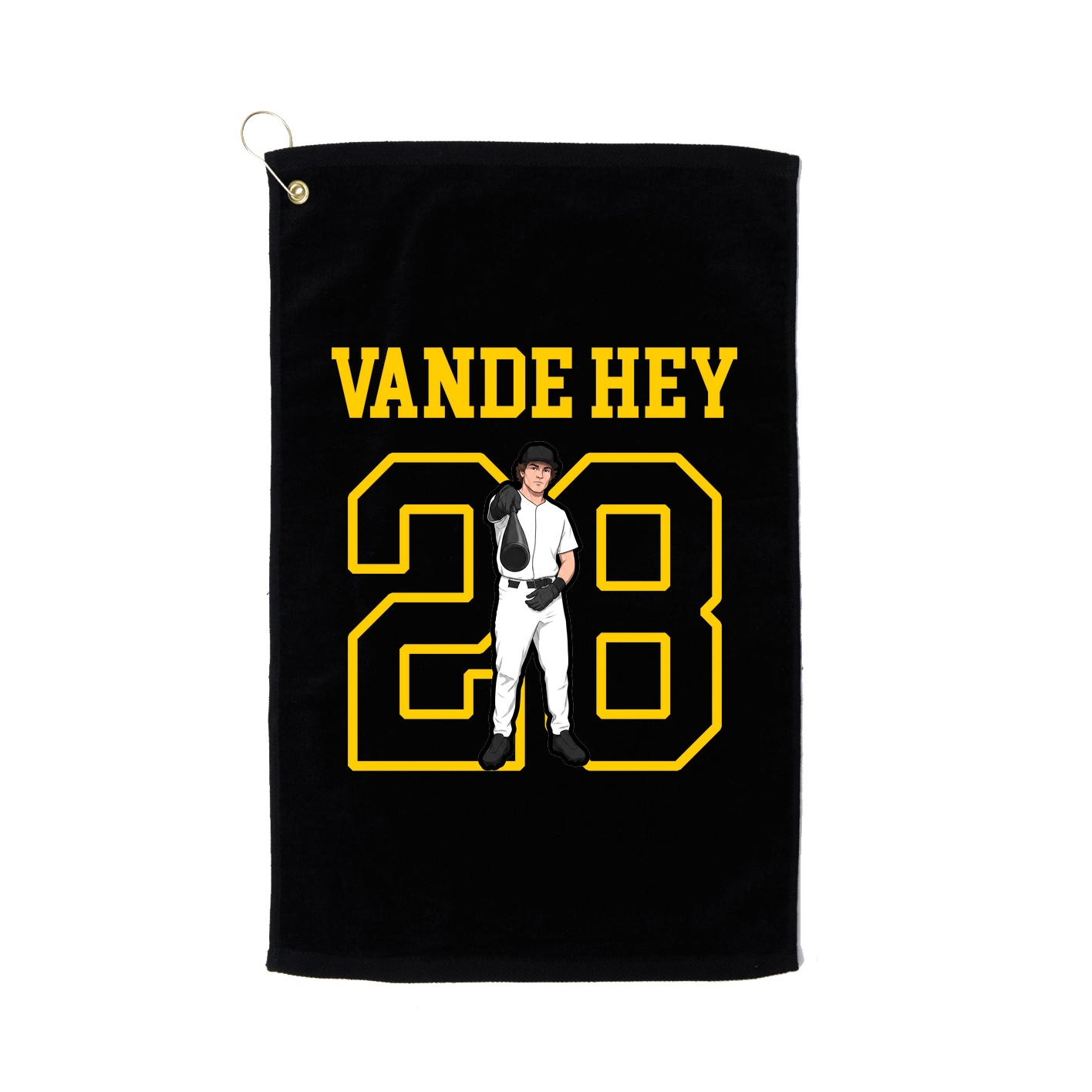 Golf Towel — Shirsey in Black