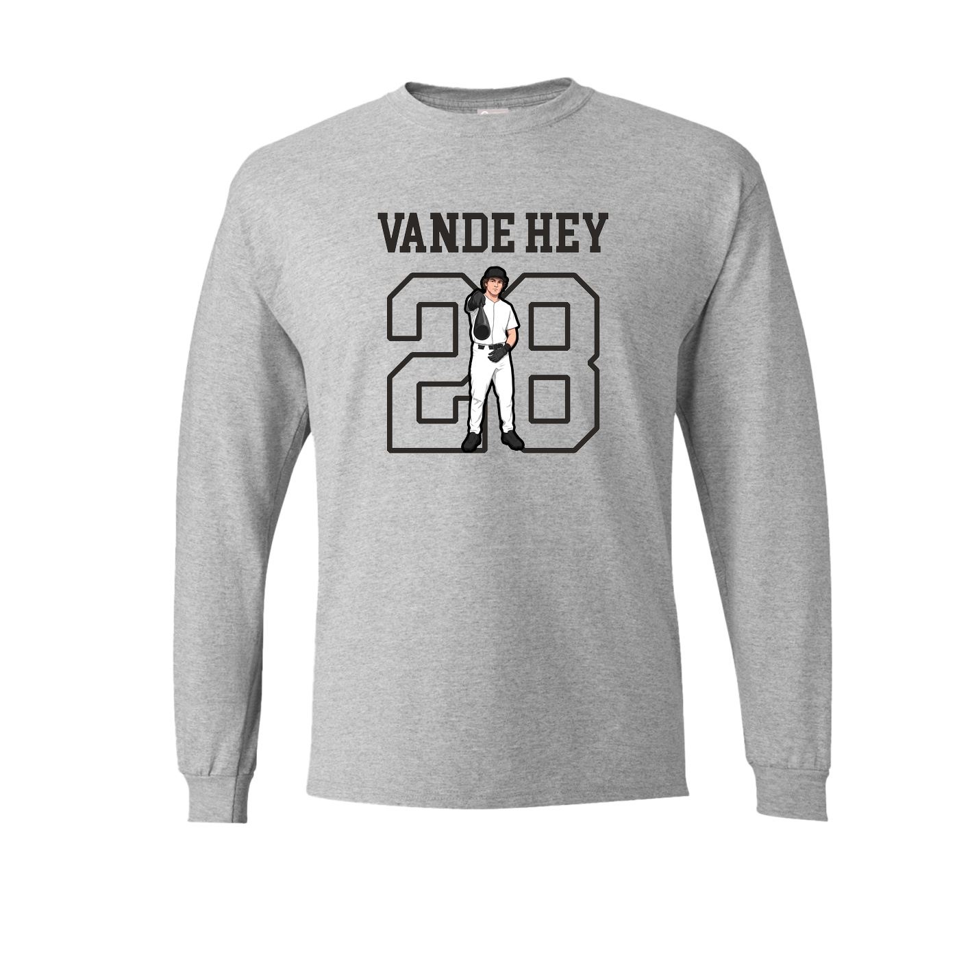 Long Sleeve Tee — Shirsey in Grey