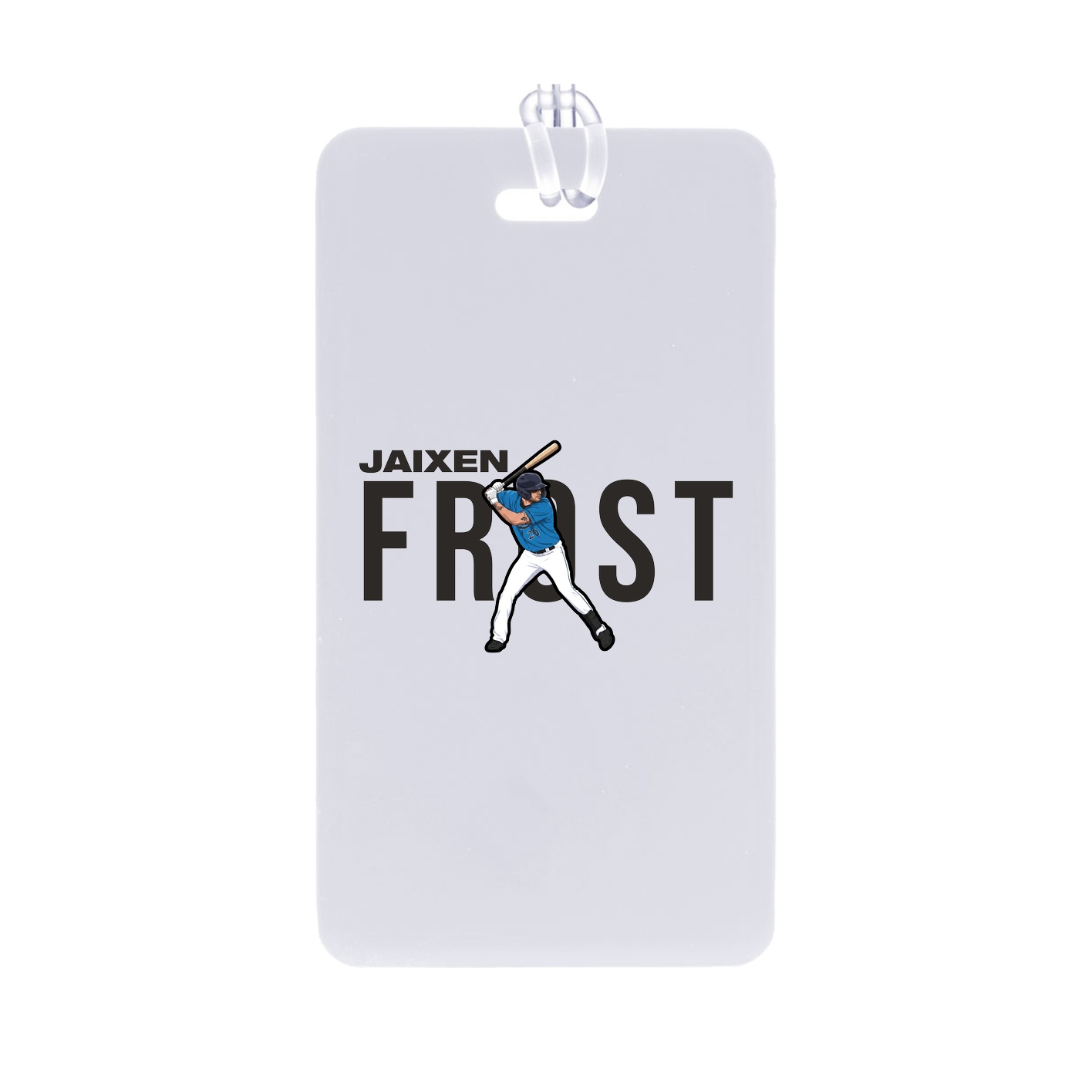 Bag Tag — Player Name in Classic