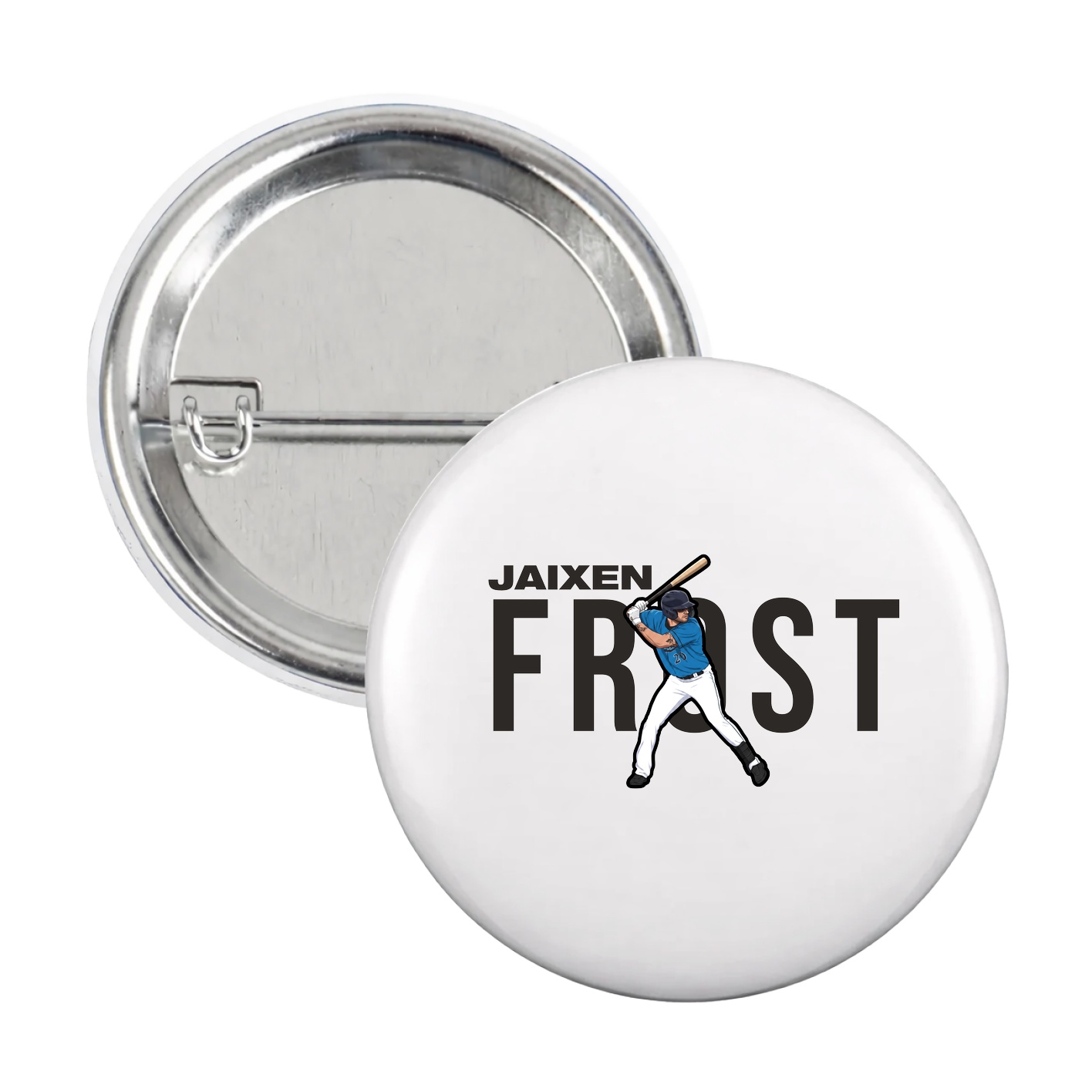 Game Day Button — Player Name in White