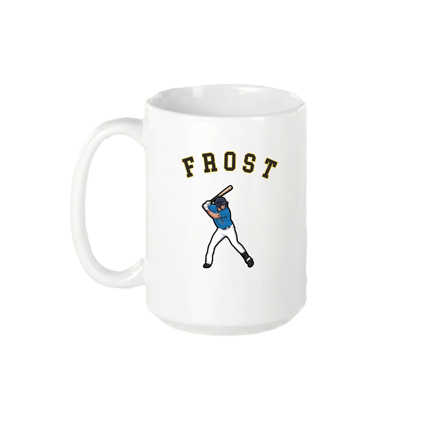 15oz Coffee Mug — Shirsey Arch in White