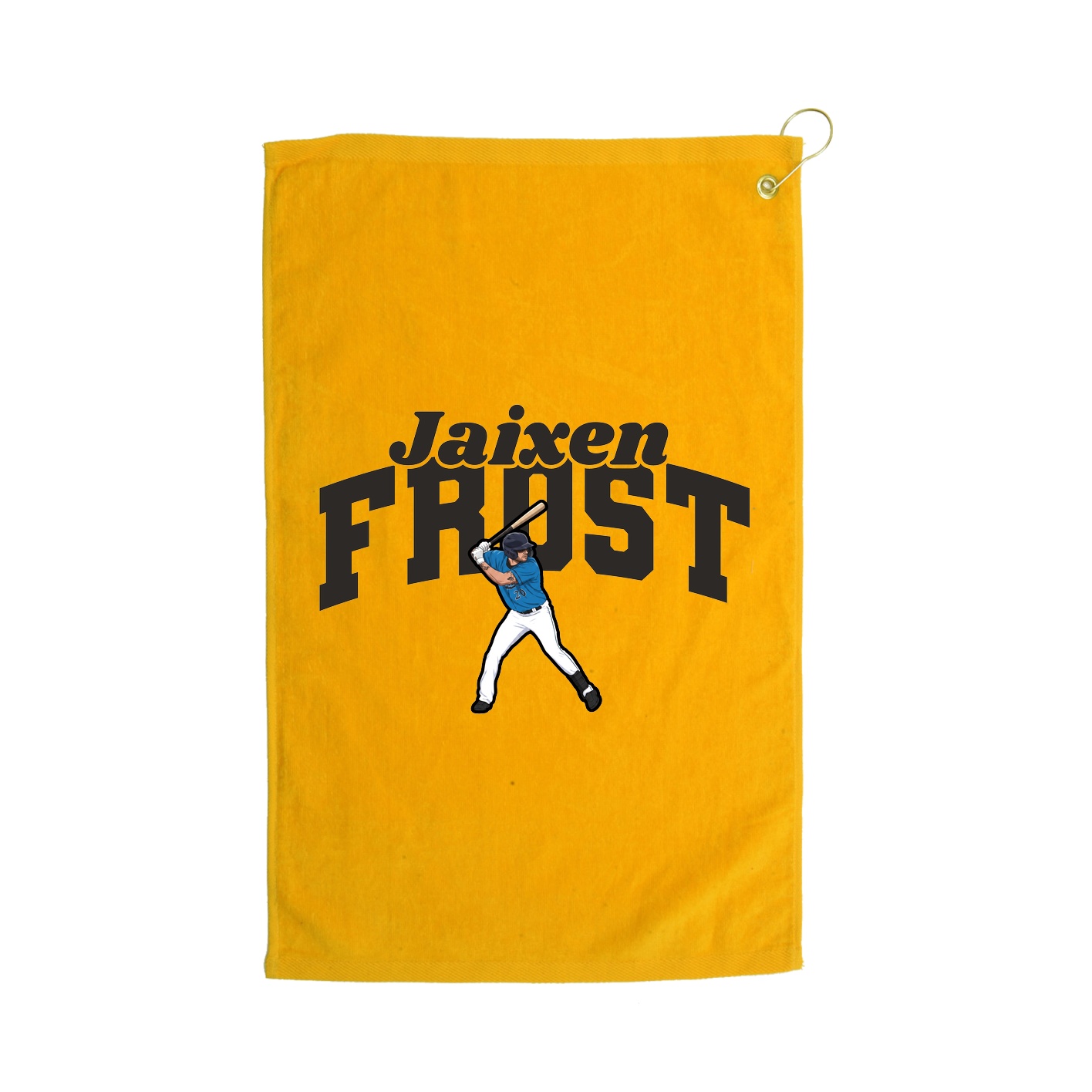 Golf Towel — Signature Arch in Gold