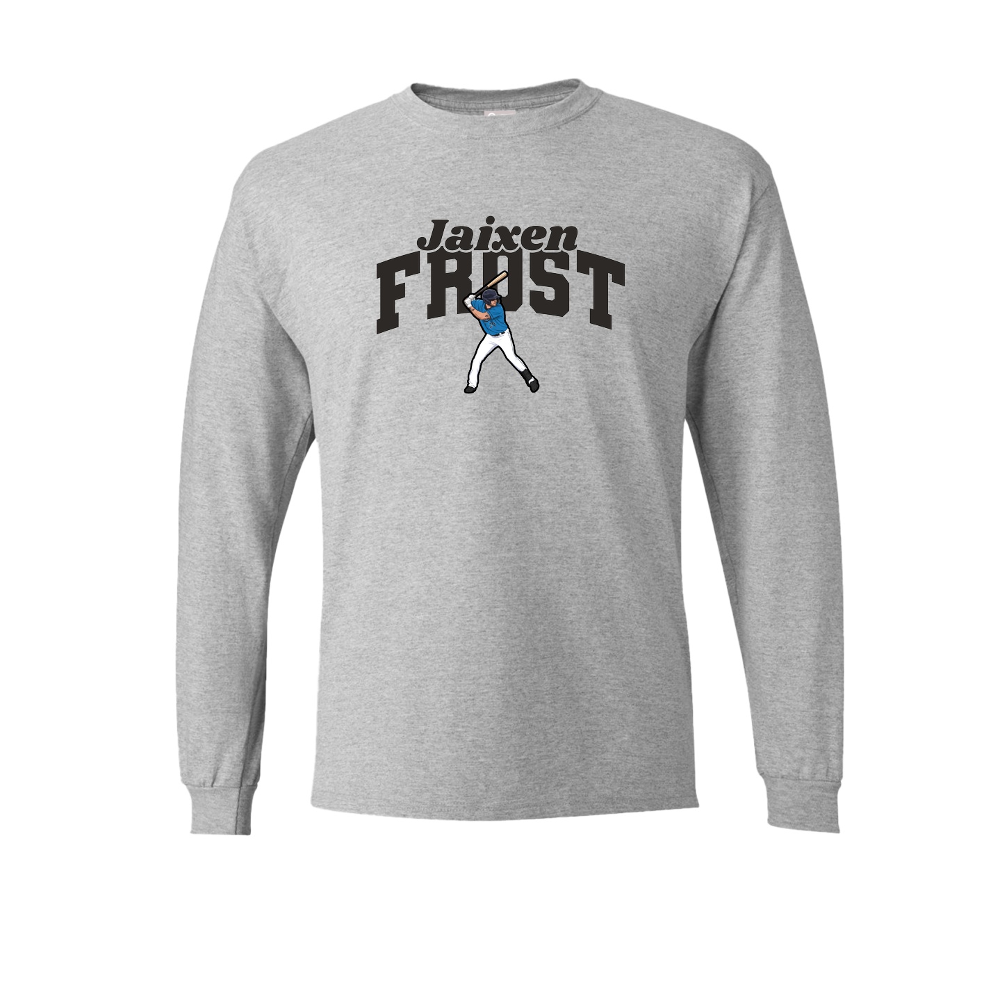 Long Sleeve Tee — Signature Arch in Grey