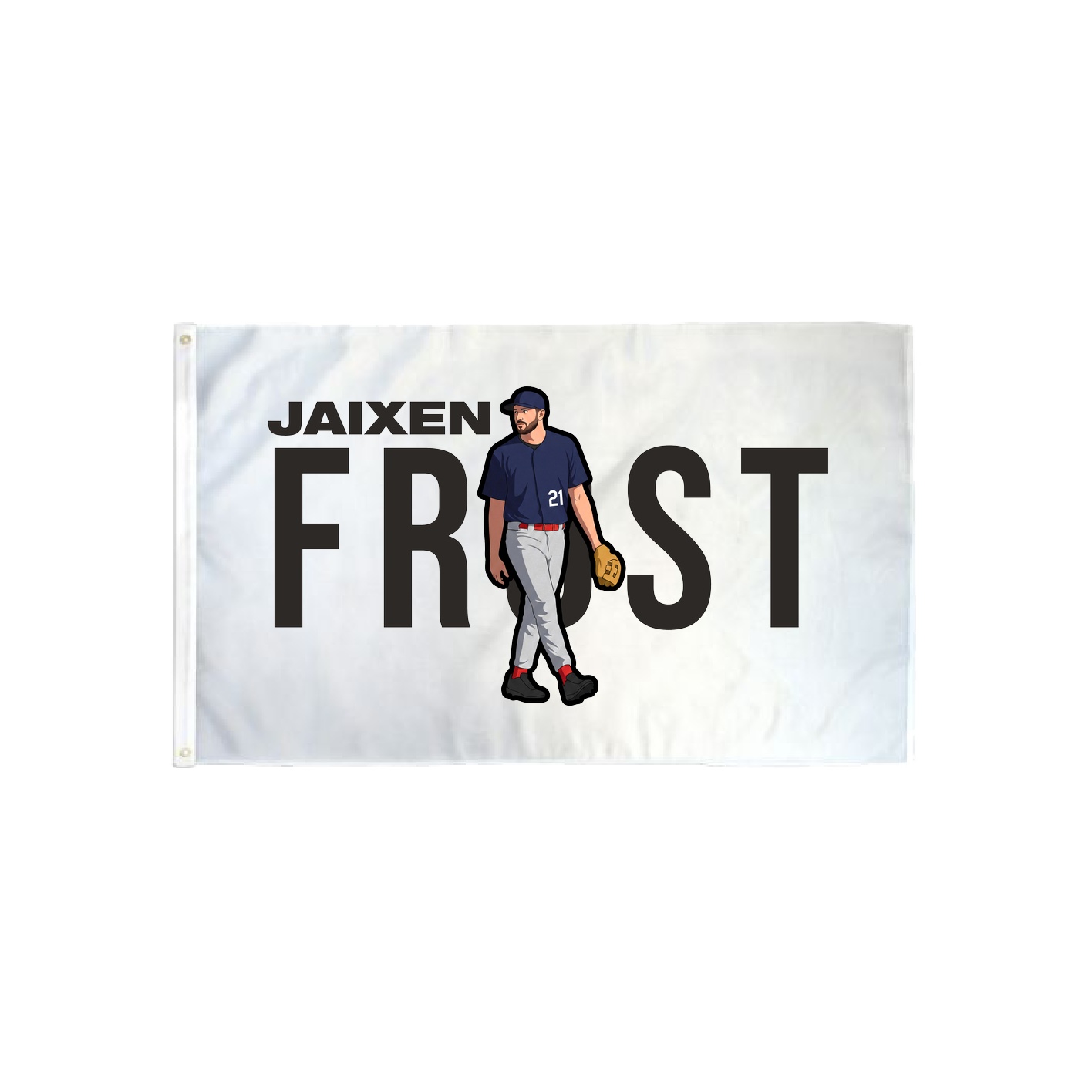 3x5 Flag — Player Name in Classic