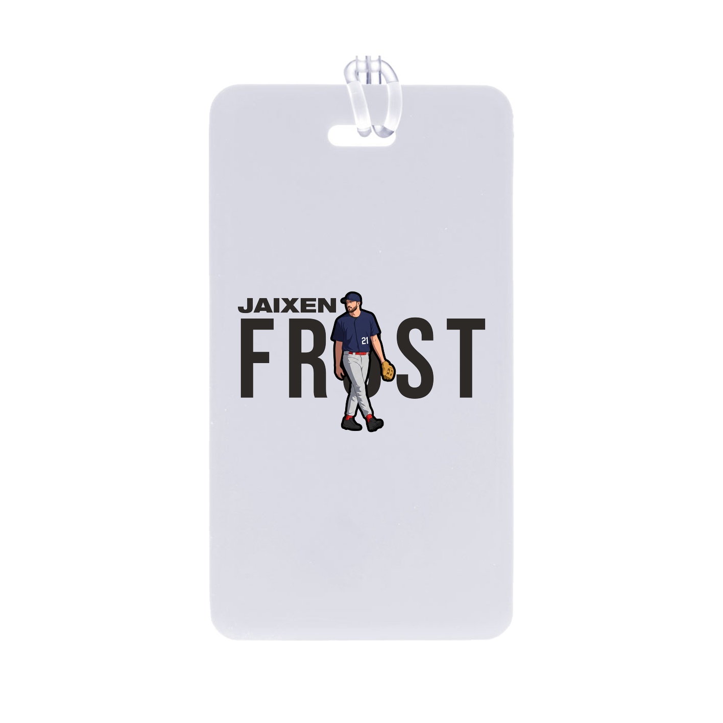 Bag Tag — Player Name in Classic