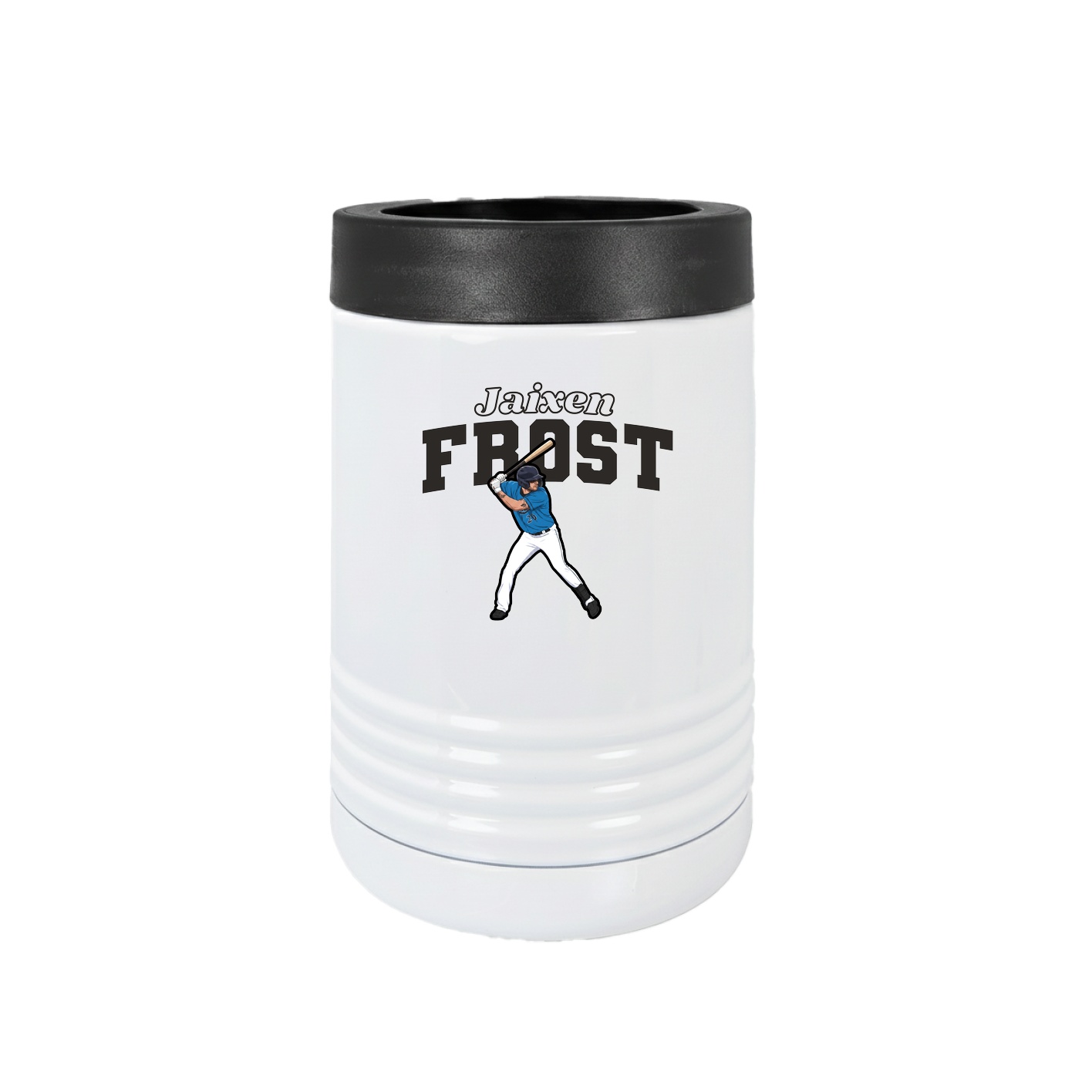 Beverage Holder — Name Arch in White