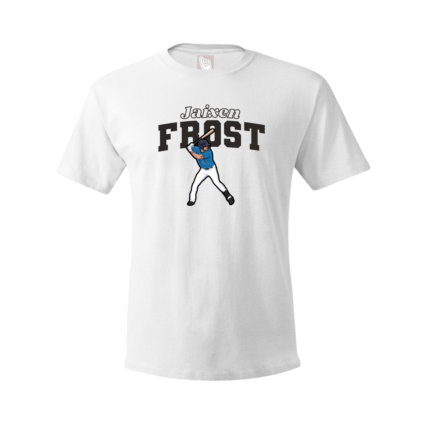 Tee — Name Arch in White