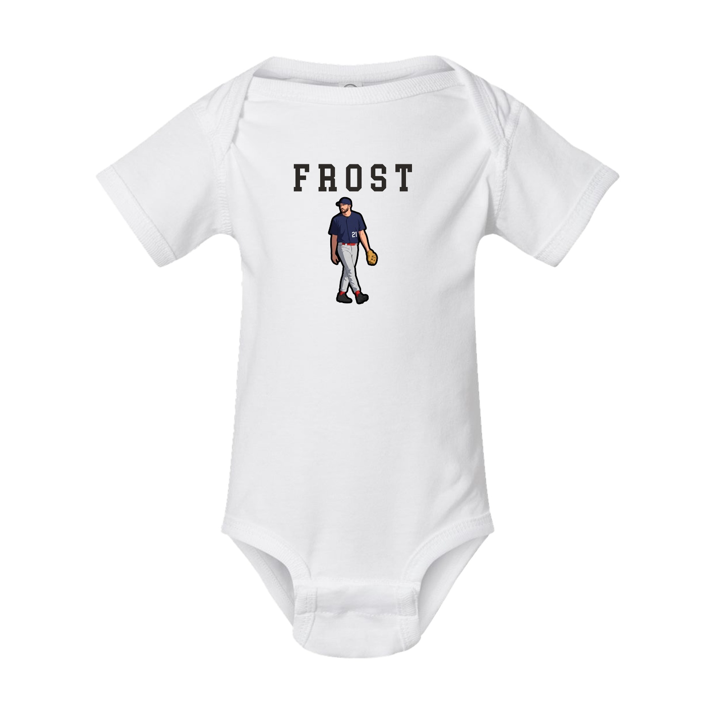 Baby Onesie — Shirsey in White