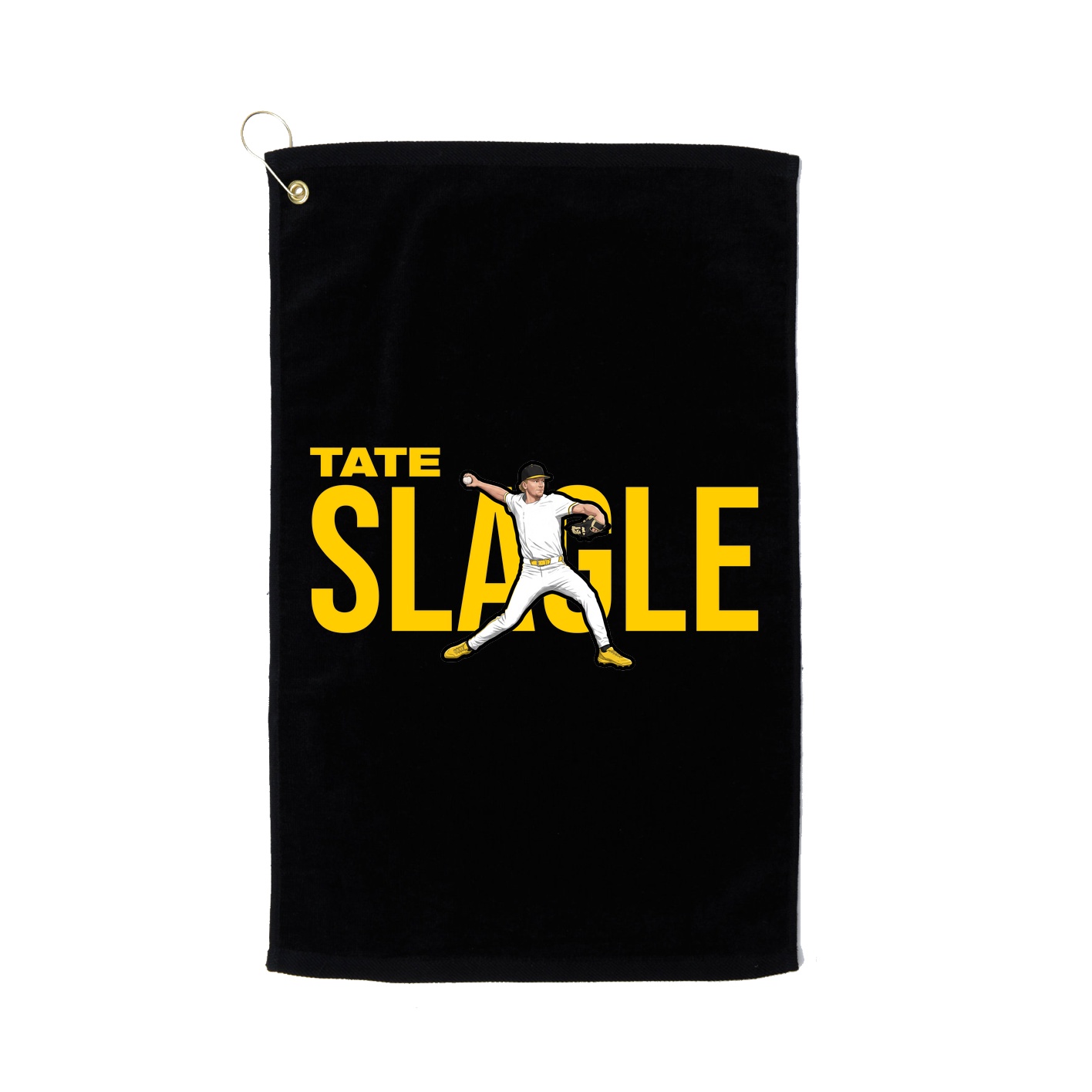 Golf Towel — Player Name in Black