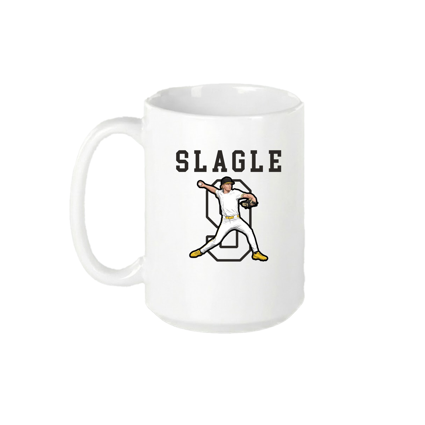 15oz Coffee Mug — Shirsey in White