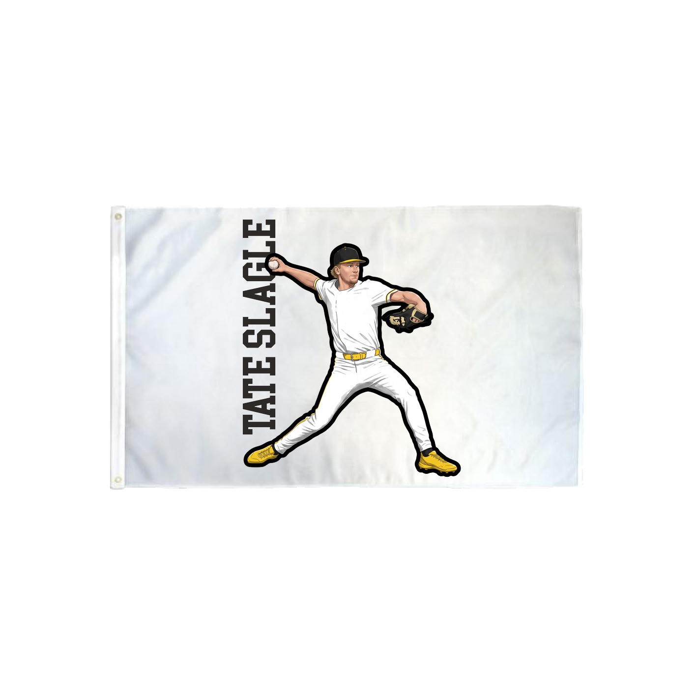 3x5 Flag — Name Vertical in Classic