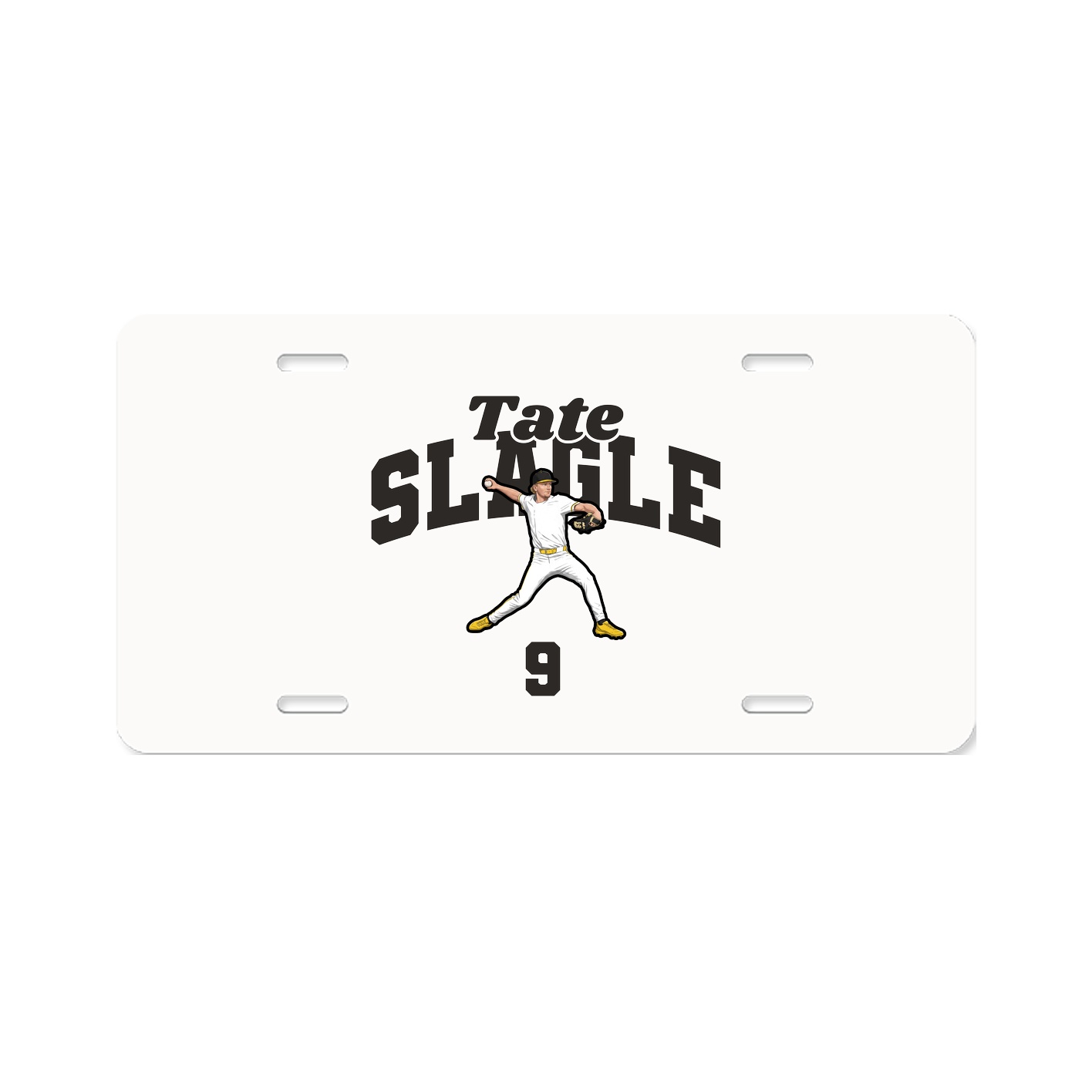 License Plate — Signature Arch in Classic