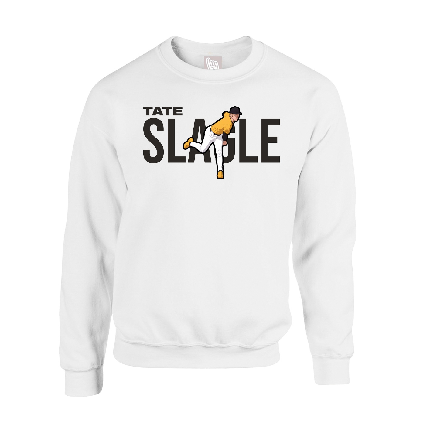Fleece Crew — Player Name in White