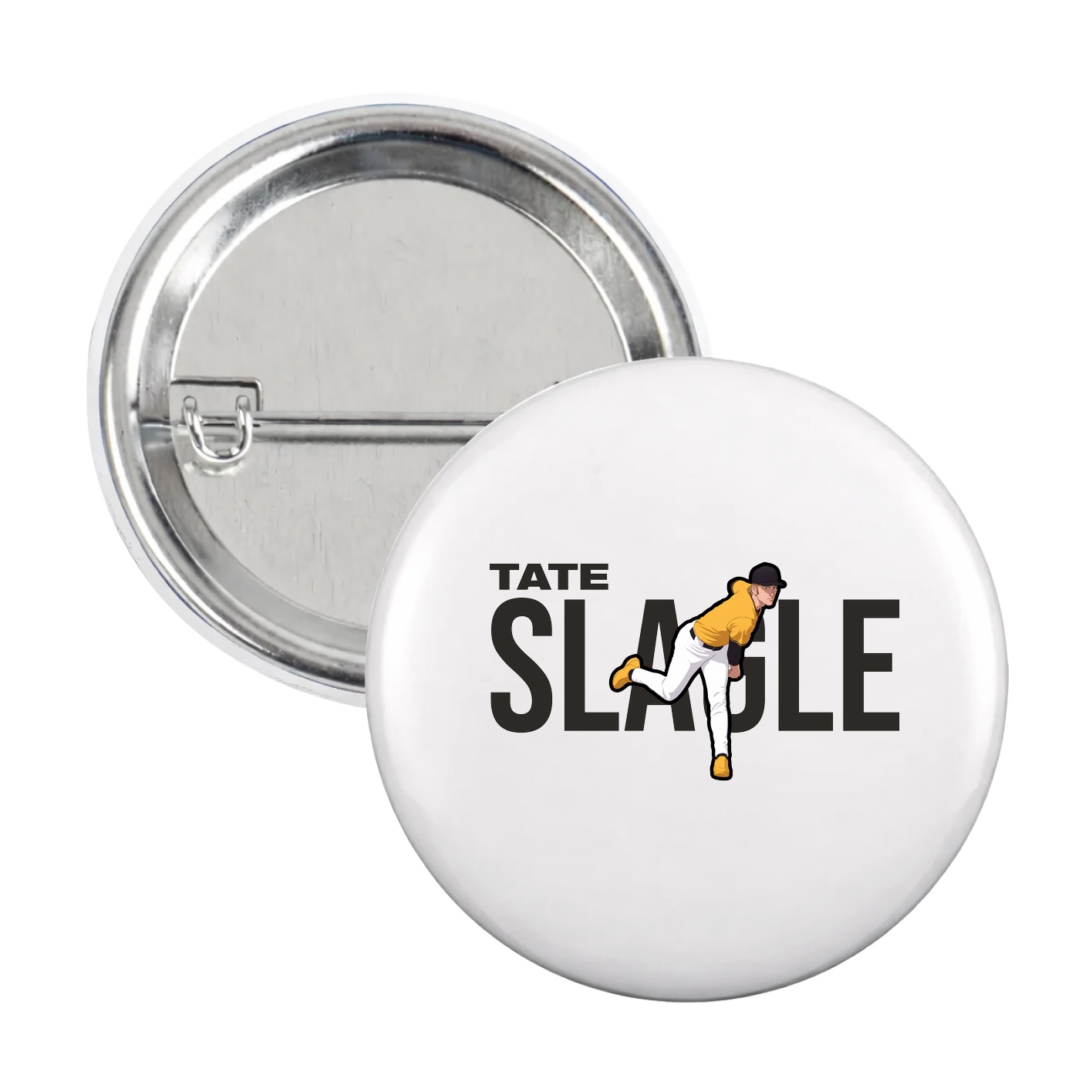 Game Day Button — Player Name in White