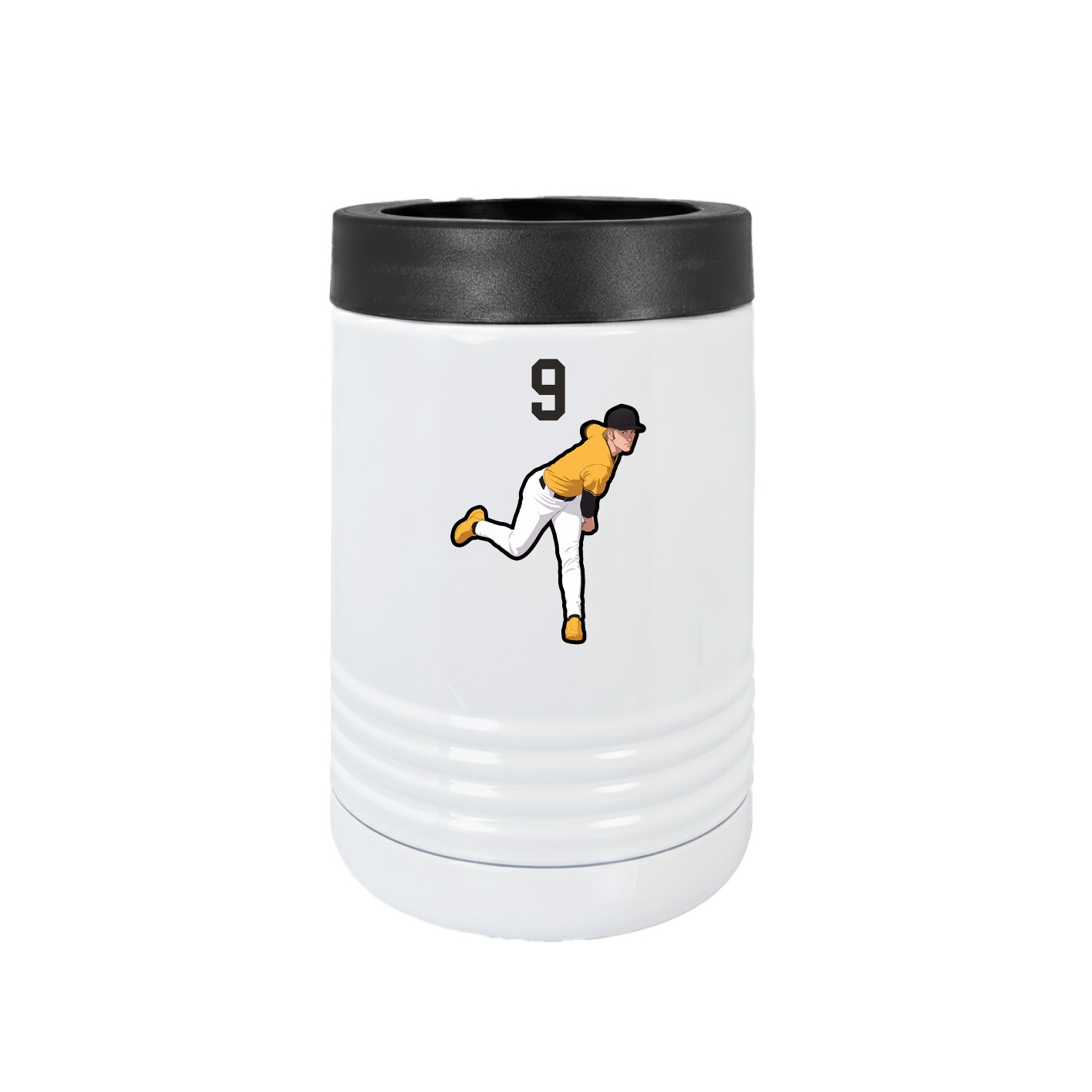 Beverage Holder — Number Top in White