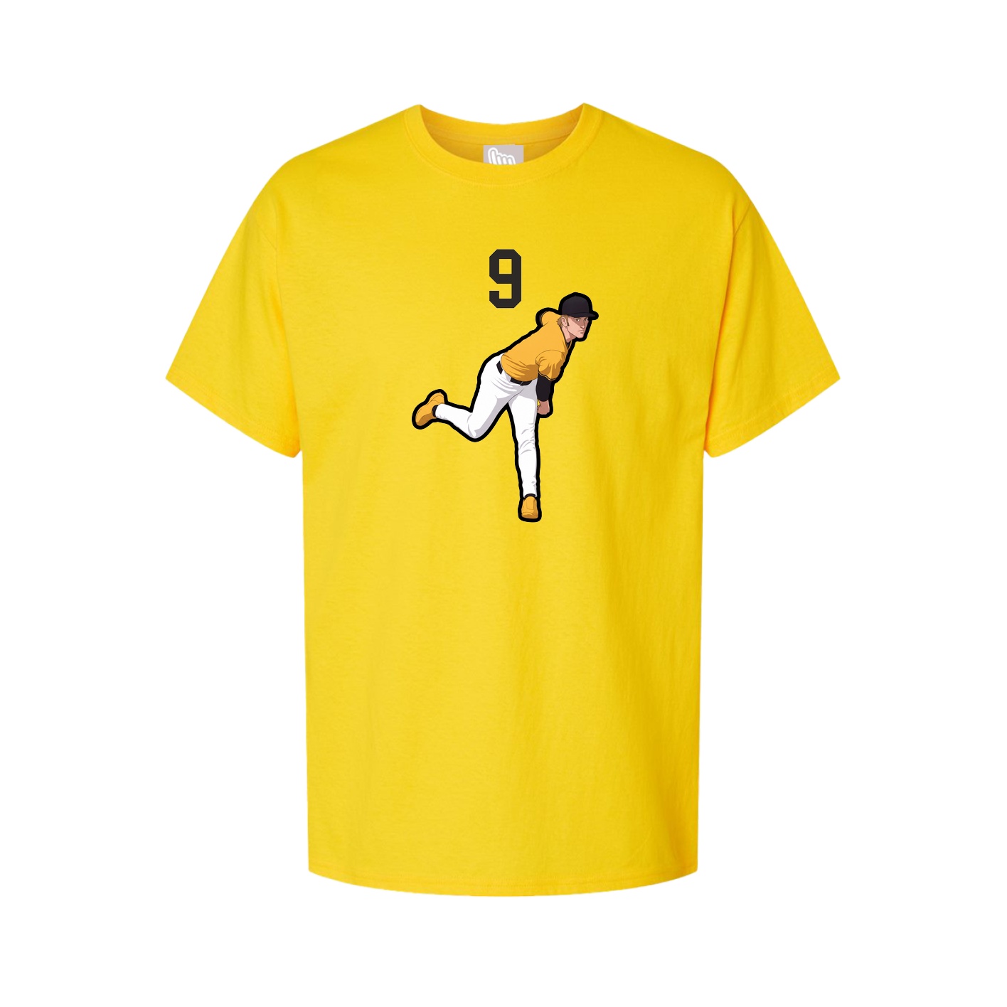 Tee — Number Top in Gold