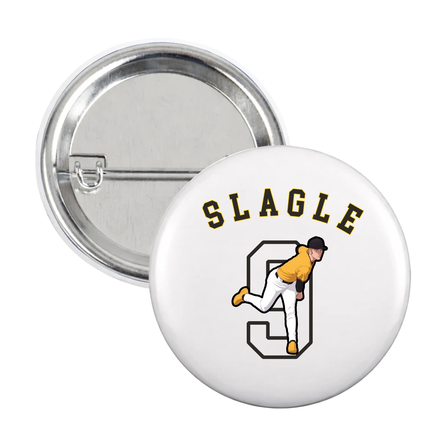 Game Day Button — Shirsey Arch in White