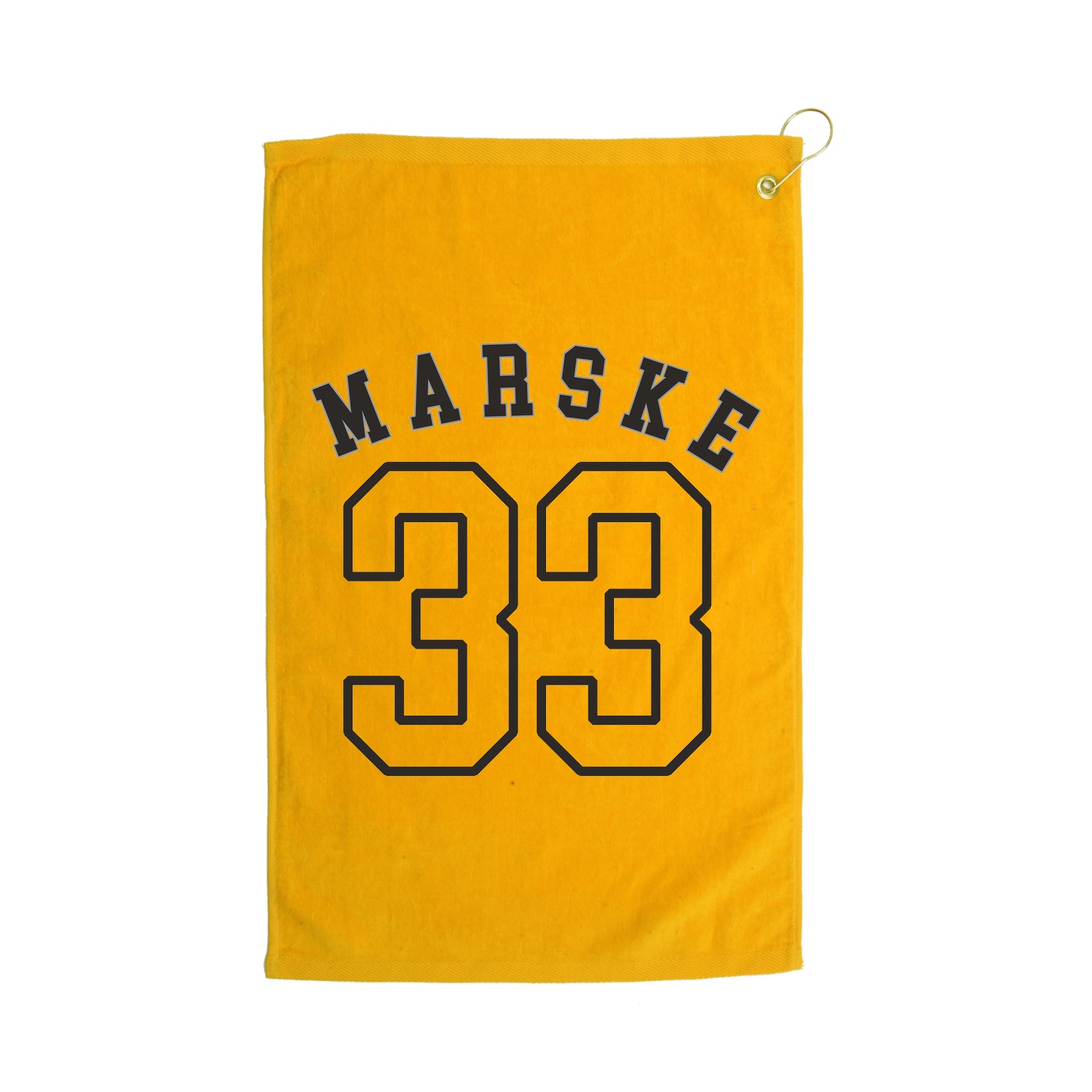 Golf Towel — Shirsey Arch in Gold