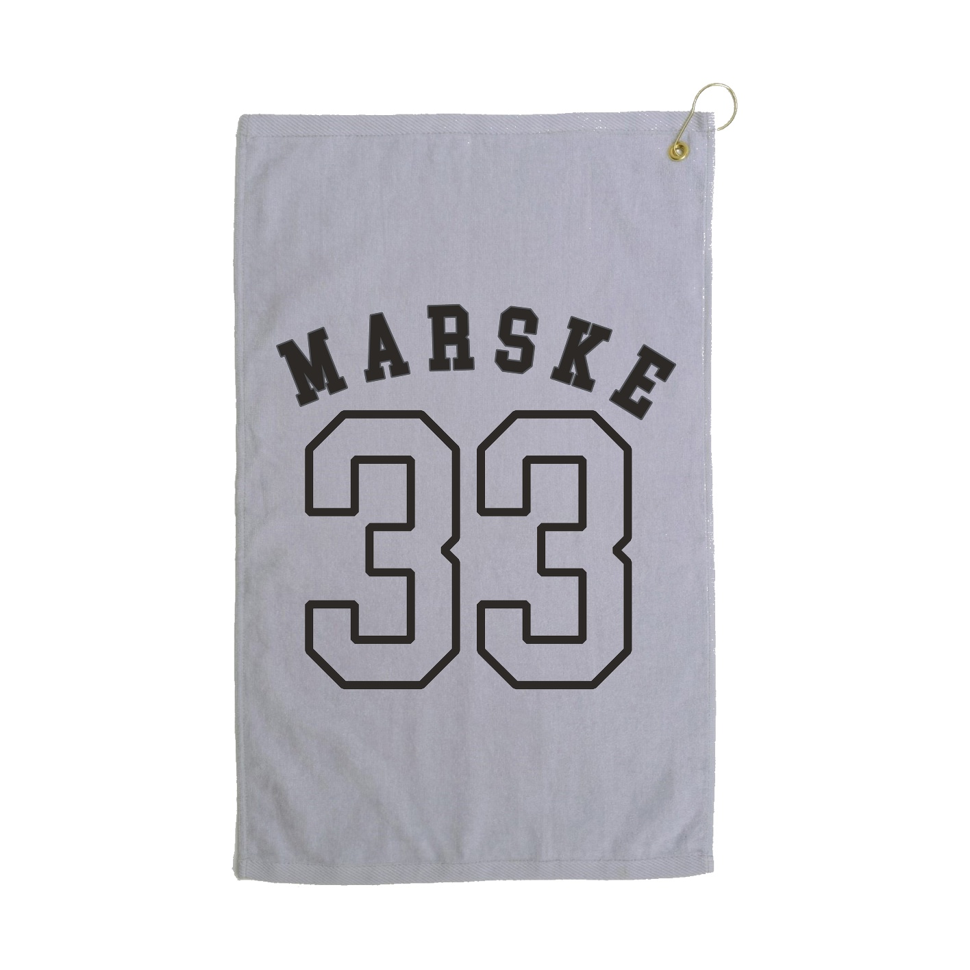 Golf Towel — Shirsey Arch in Grey